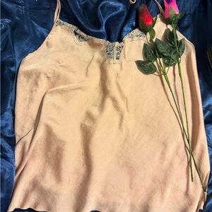 Victoria's Secret Peach Lace Camisole